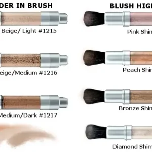 Derma Pro Mortuary Cosmetics Powder Strokes Powder in Brush