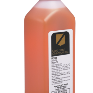 Gold Crest Chemical Co. Rex 36 Arterial Embalming Fluid - 36 Index, Case of 24 16oz bottles