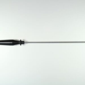 Instrument Design Mfg. Co. 1/8 x 16.5in Trocar with 12-32 Male Threaded Hub and TP6325 Point