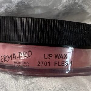 Derma Pro Mortuary Cosmetics Lip Wax Soft Flesh Color 2oz