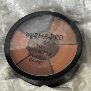 Derma Pro Mortuary Cosmetics Quick Fix 6-Color Palette Med-Dark