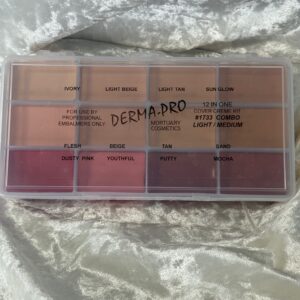 Derma Pro Mortuary Cosmetics 12-in-One Combo Kits